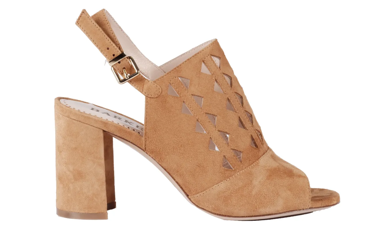 Sandalo 3013 - Camoscio Cuoio sold by Barker Shoes