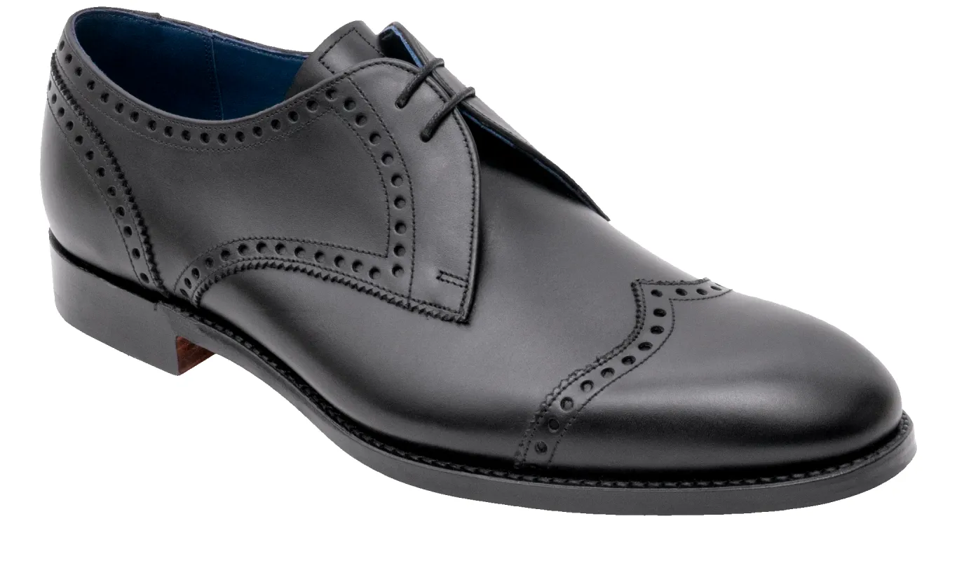 Matlock - Black Calf sold by Barker Shoes