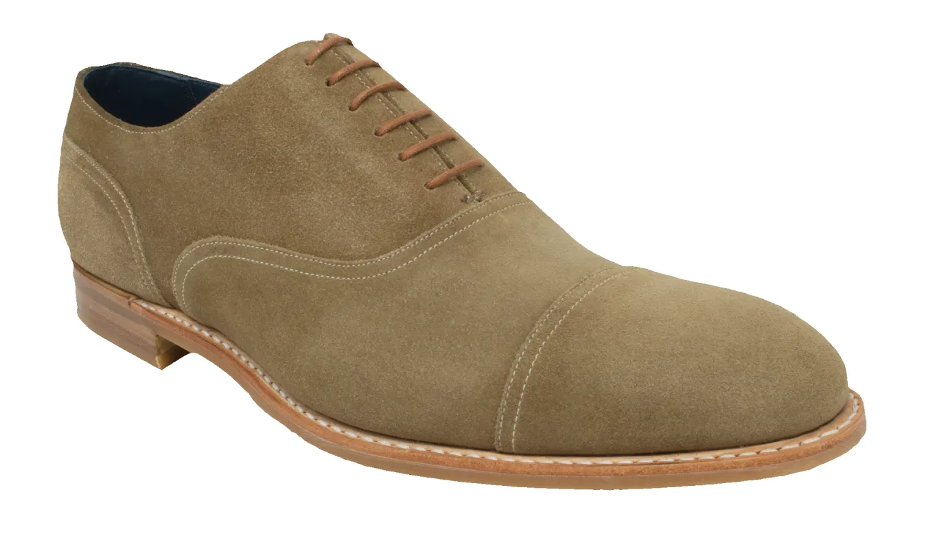 Pullman - Tan Suede sold by Barker Shoes