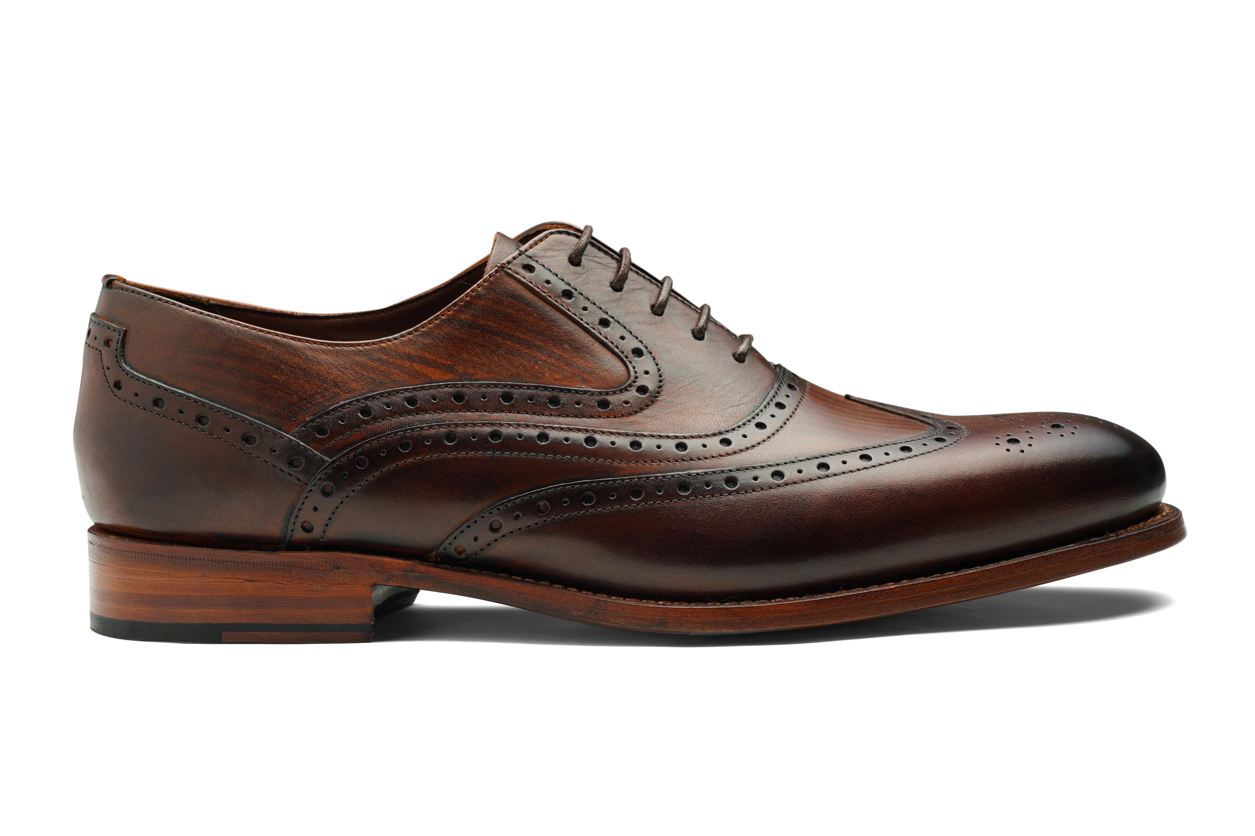 Chiswick - Hand Brushed Brown sold by Barker Shoes product image thumbnail 4