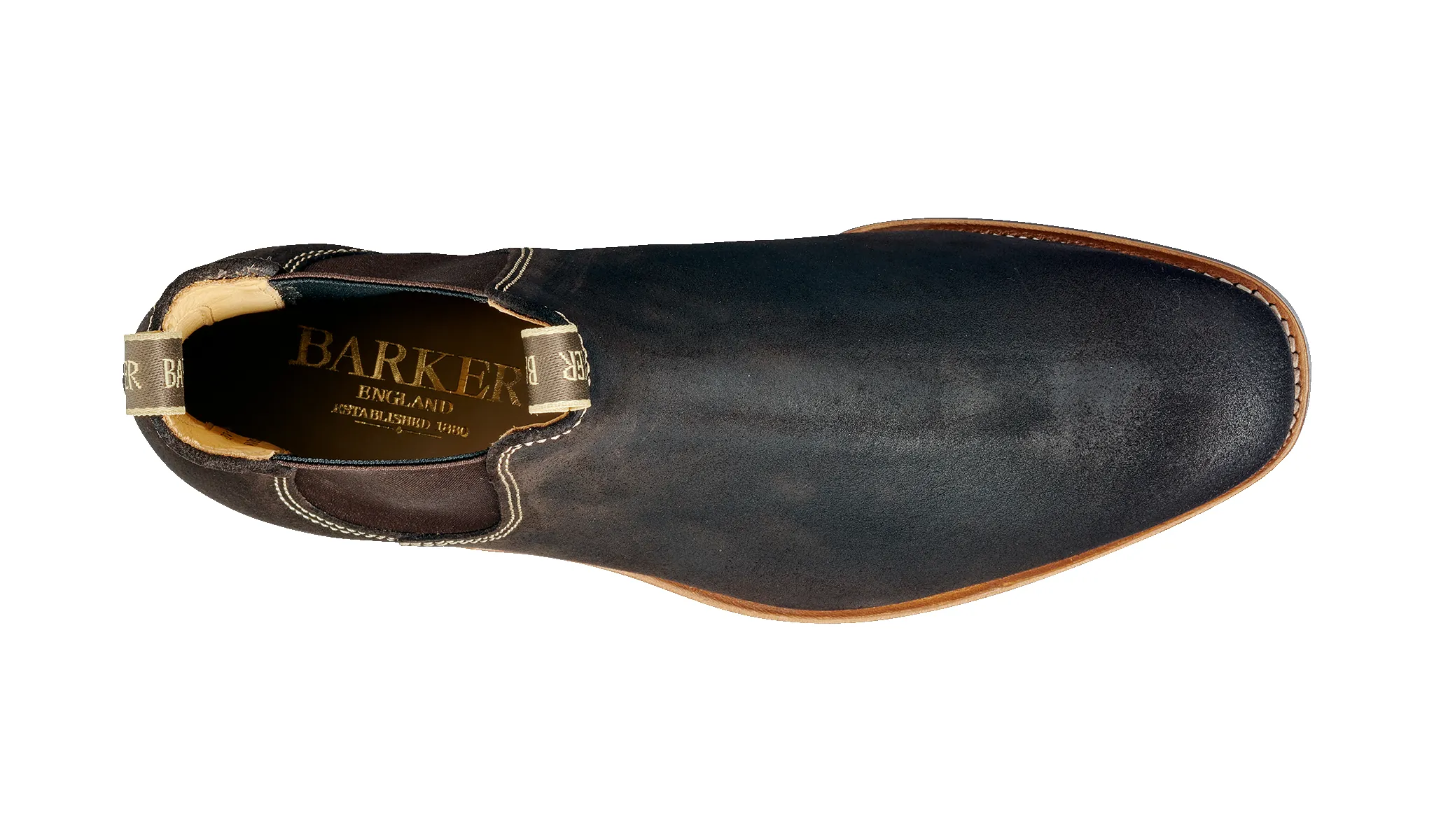 Mansfield - Choc Burnish Suede sold by Barker Shoes product image thumbnail 3