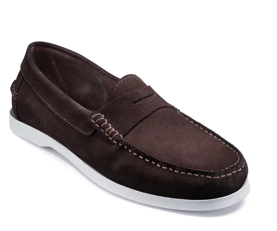 Tony - Brown Suede sold by Barker Shoes