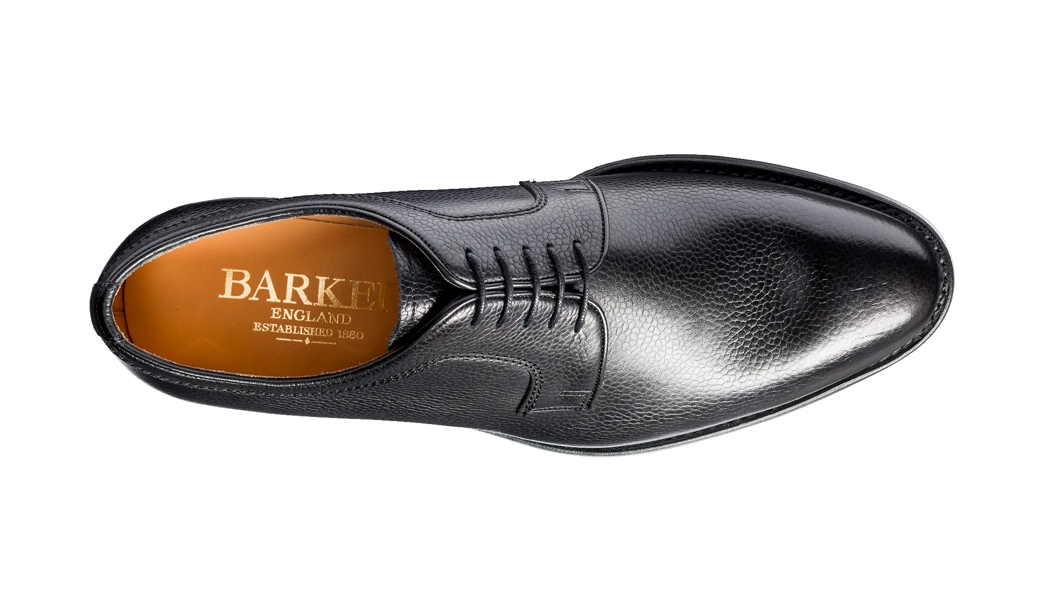 Skye - Black Grain sold by Barker Shoes product image thumbnail 3