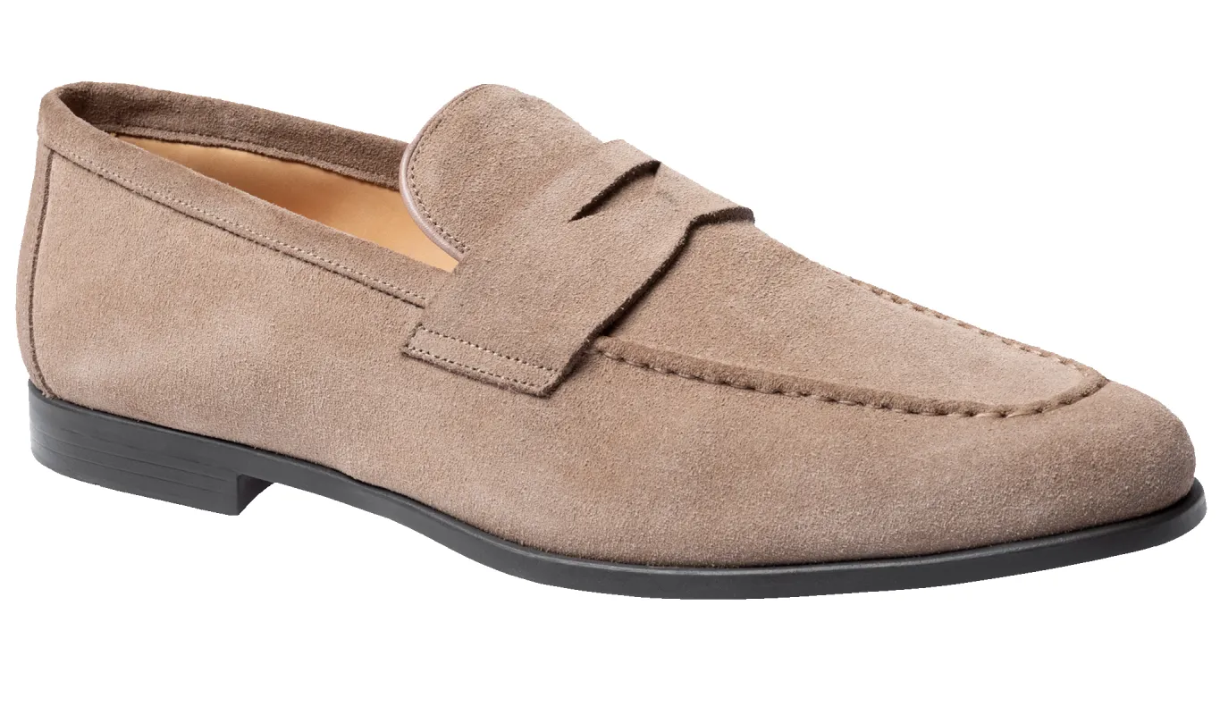 Capri - Taupe Suede sold by Barker Shoes