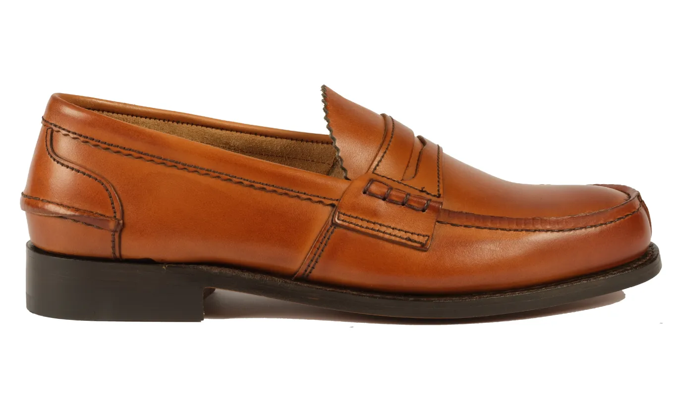 Arran 1407/01 - Chestnut Burnished Calf sold by Barker Shoes