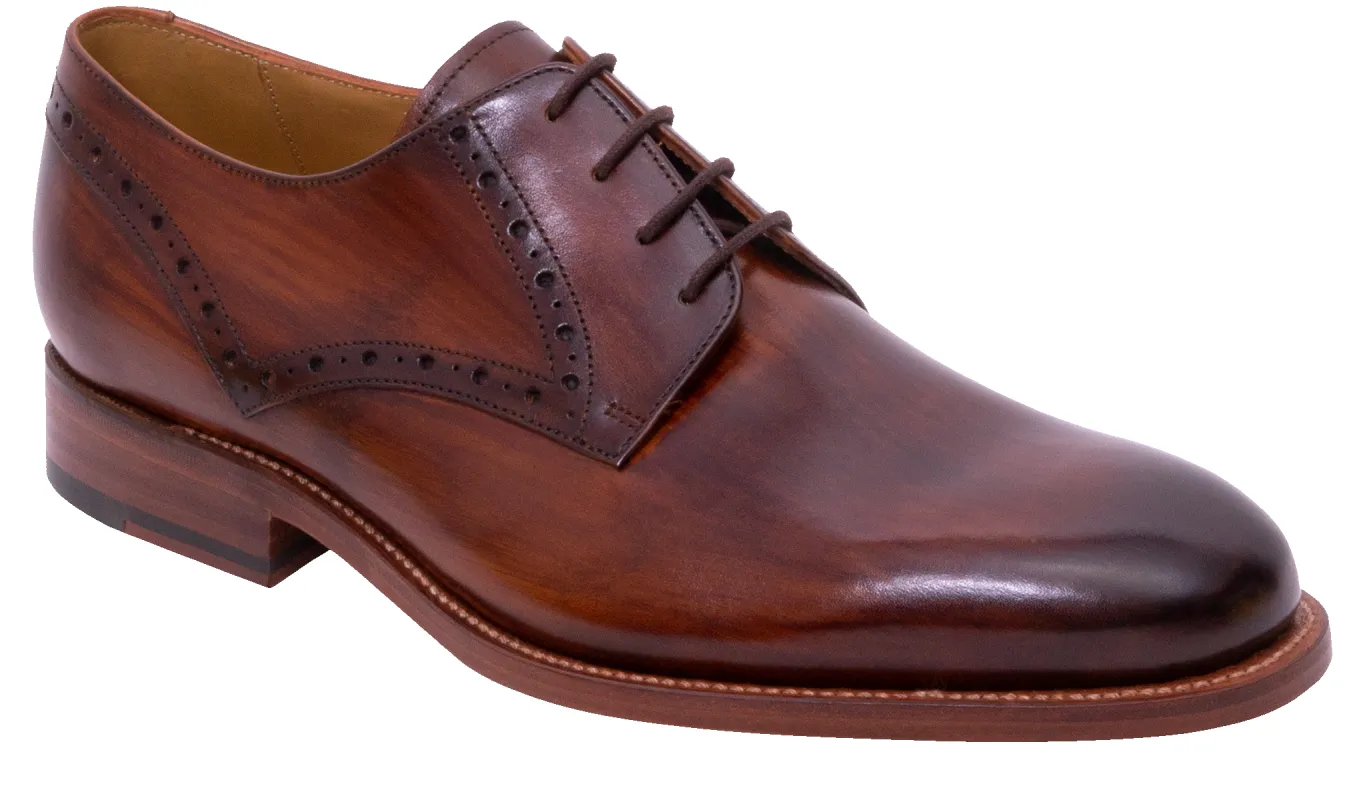Trent 2 - Hand Brushed Brown sold by Barker Shoes