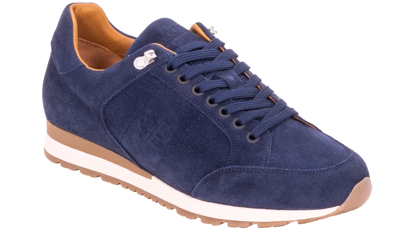 Seb - Navy Suede sold by Barker Shoes