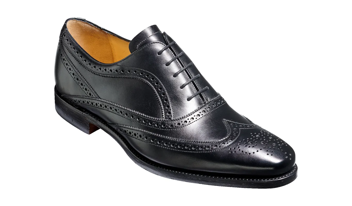 Turing - Black Calf sold by Barker Shoes