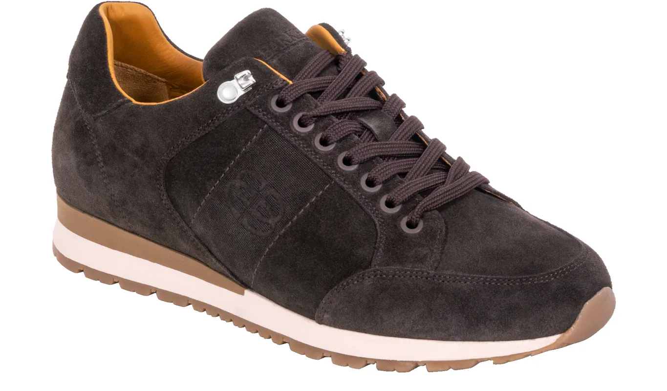 Seb - Dark Brown Suede sold by Barker Shoes