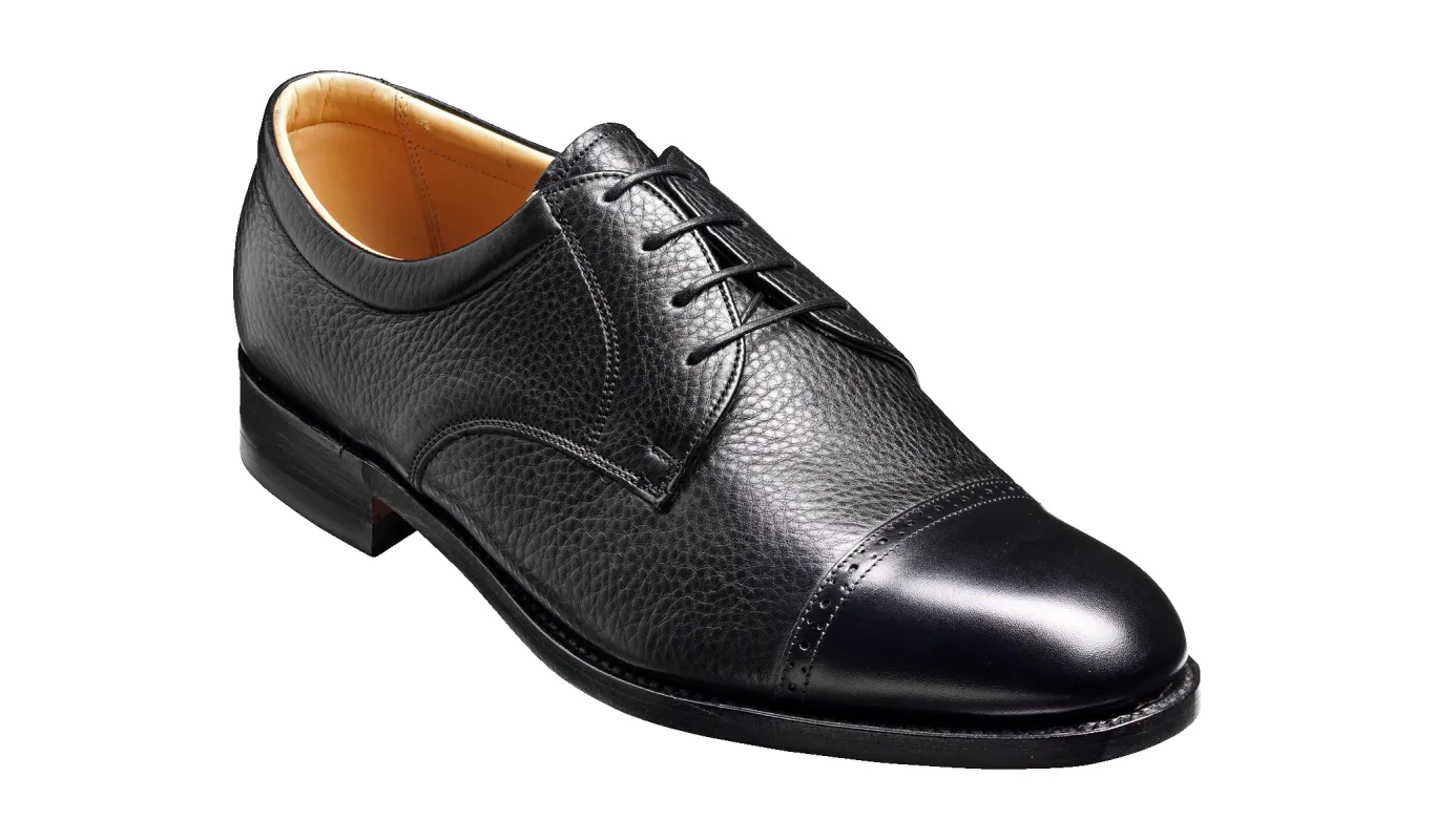 Staines - Black Softie sold by Barker Shoes