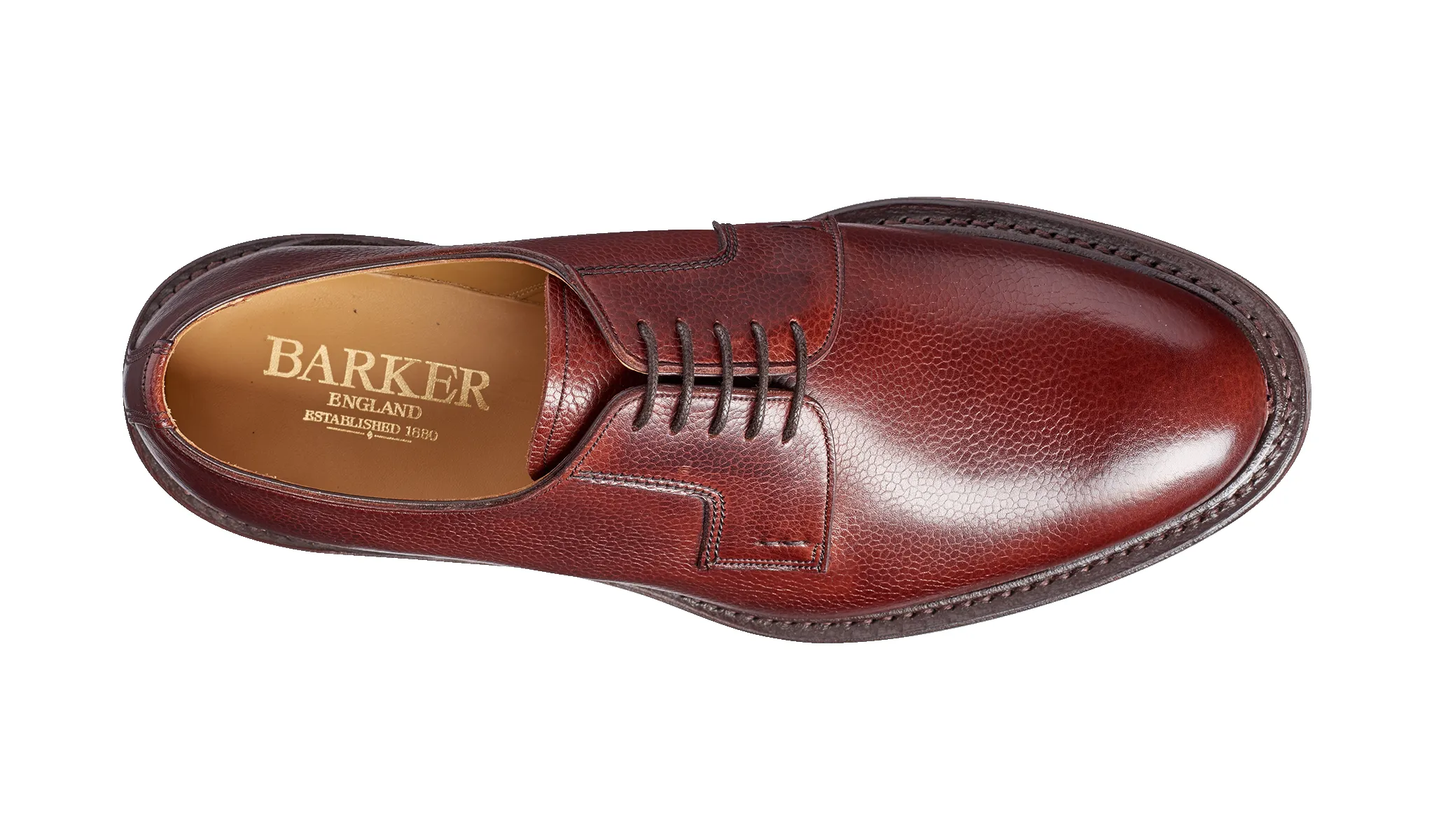 Elton - Cherry Grain sold by Barker Shoes product image thumbnail 3