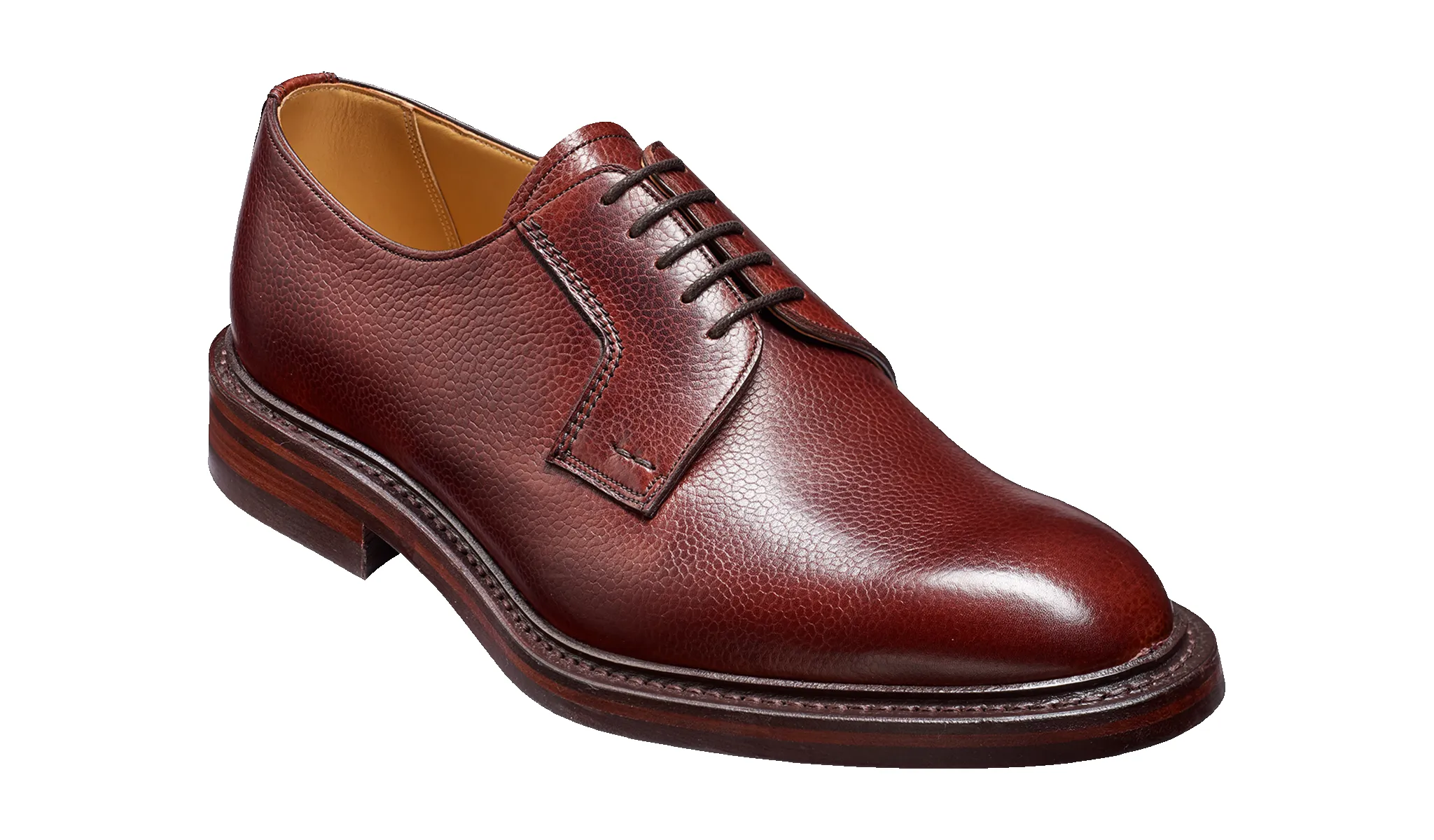 Elton - Cherry Grain sold by Barker Shoes