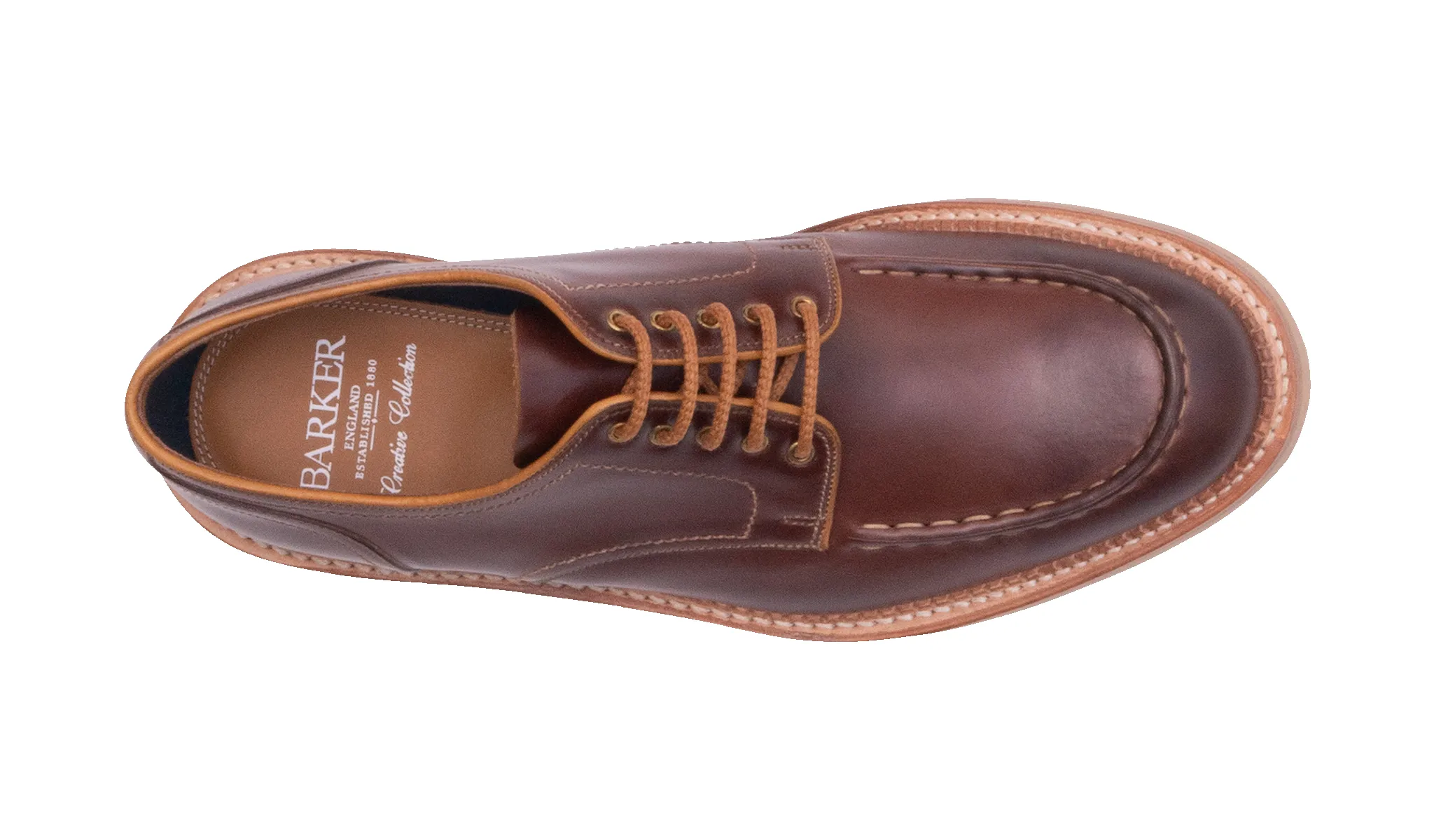 Indiana - Brown Waxy Calf sold by Barker Shoes product image thumbnail 3