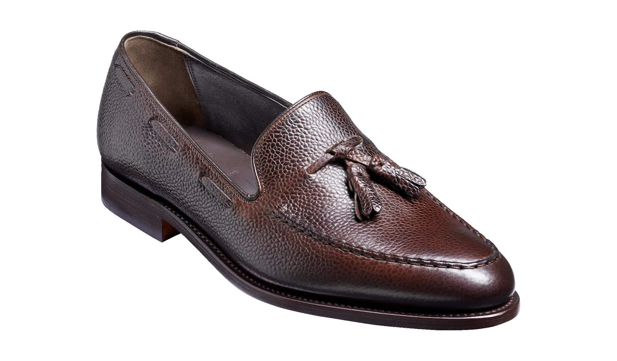 Newborough - Dark Brown Grain sold by Barker Shoes