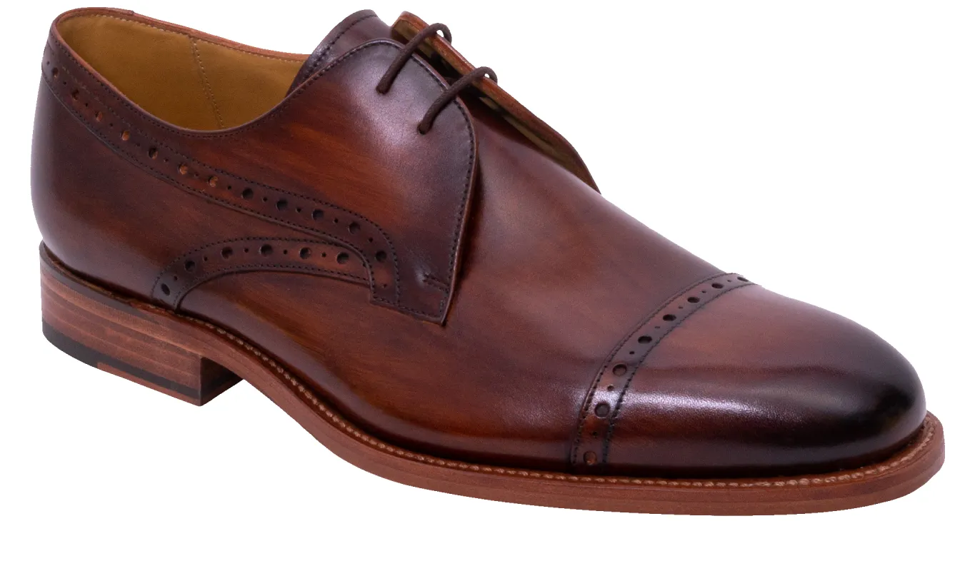 Wye - Hand Brushed Brown sold by Barker Shoes
