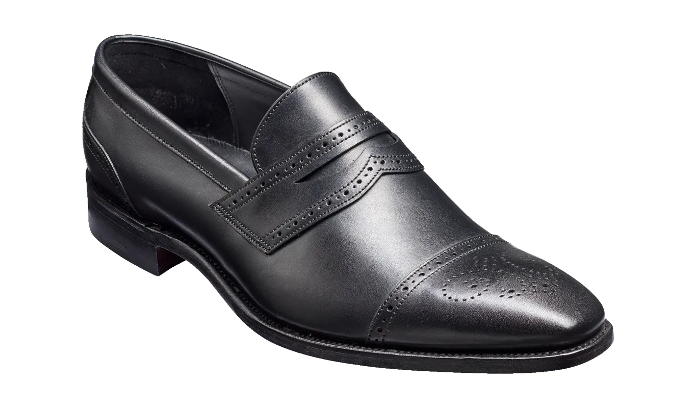 Brahms - Black Calf sold by Barker Shoes