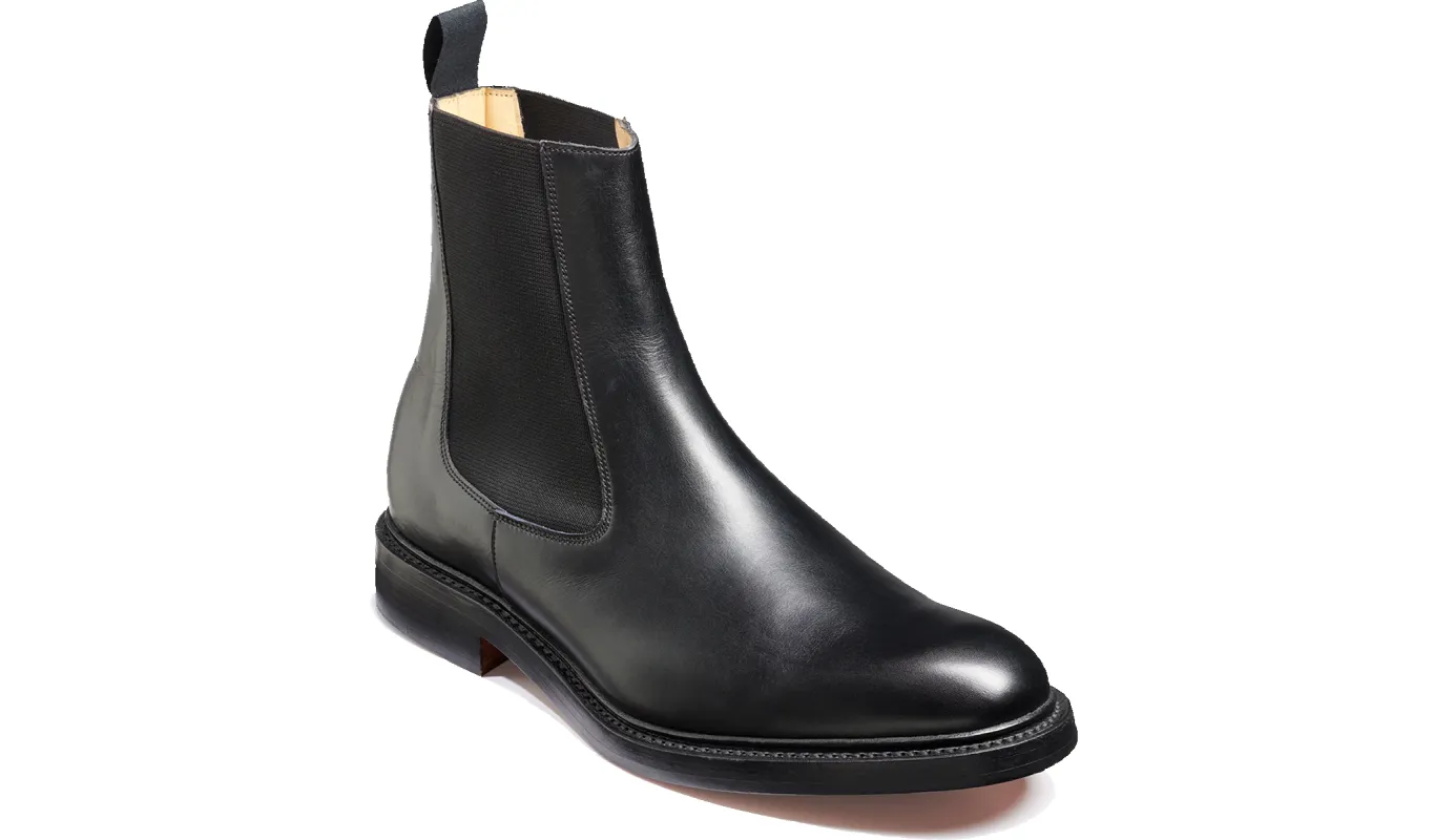 Ashby - Black Calf sold by Barker Shoes