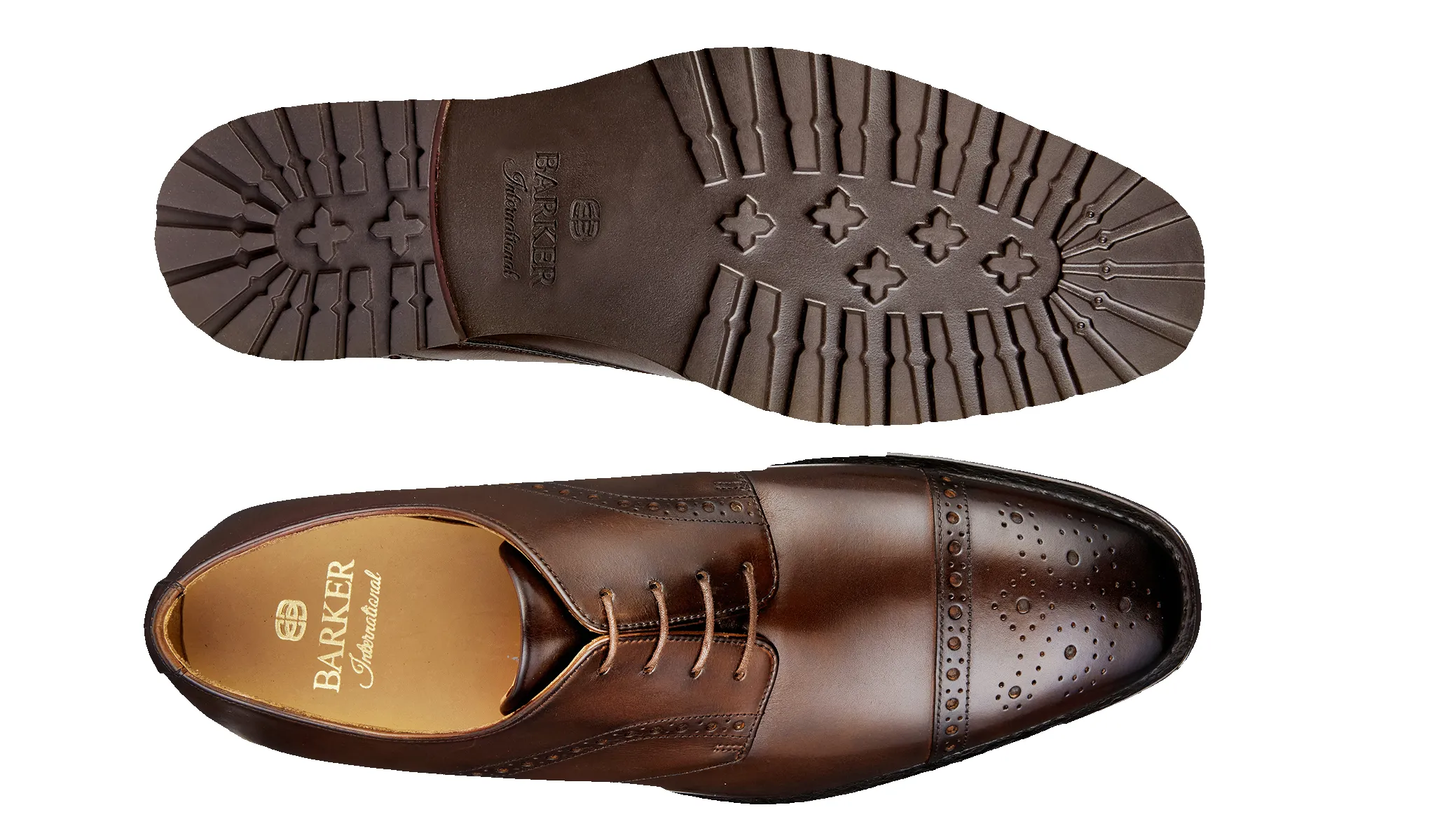 Margate - Chestnut Calf sold by Barker Shoes product image thumbnail 4