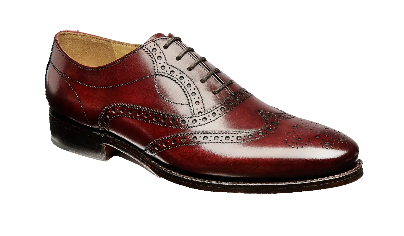 Marchwell - Burgundy Calf sold by Barker Shoes