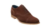 Pullman - Mid Brown Suede sold by Barker Shoes