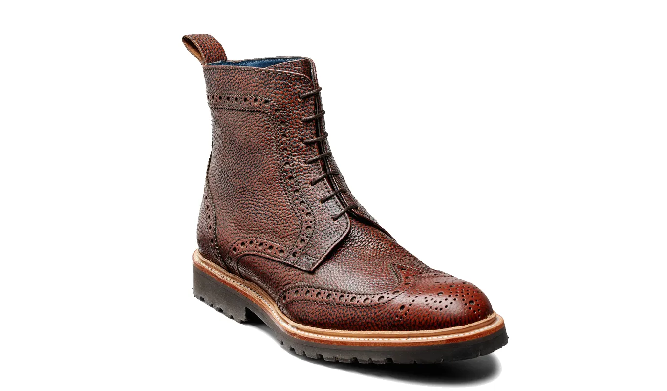 Woodbury - Antikbox Brown sold by Barker Shoes