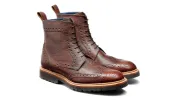 Woodbury - Antikbox Brown sold by Barker Shoes