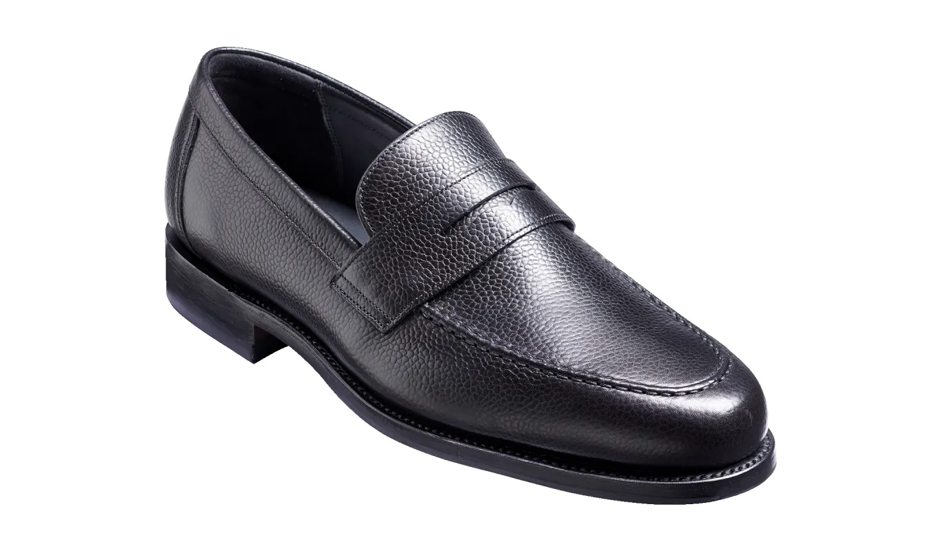 Jevington - Black Grain sold by Barker Shoes