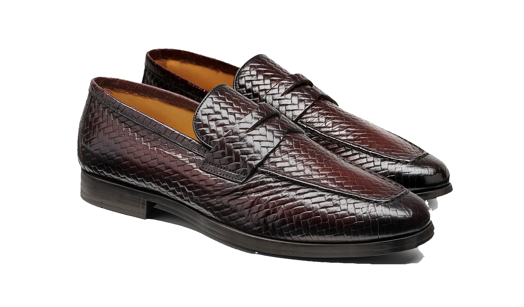 Capri - Brown Weave Brown Stain sold by Barker Shoes product image thumbnail 3