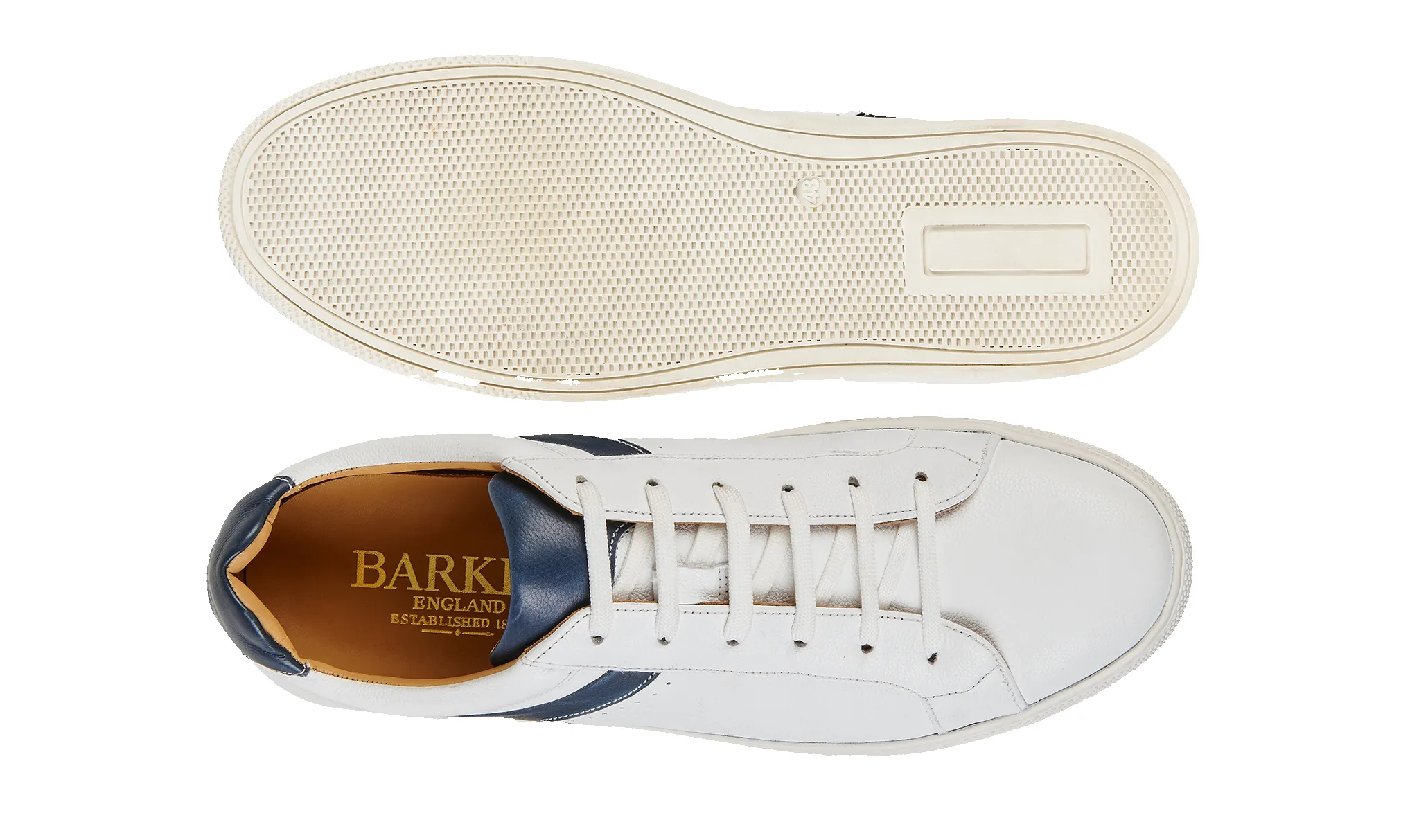 Skylar - White Navy sold by Barker Shoes product image thumbnail 4