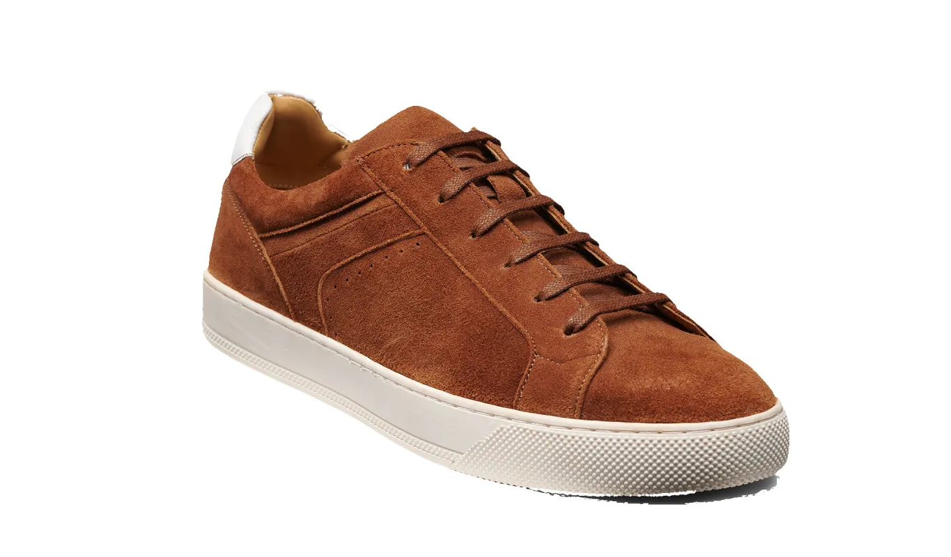 Skylar - Copper Suede White sold by Barker Shoes