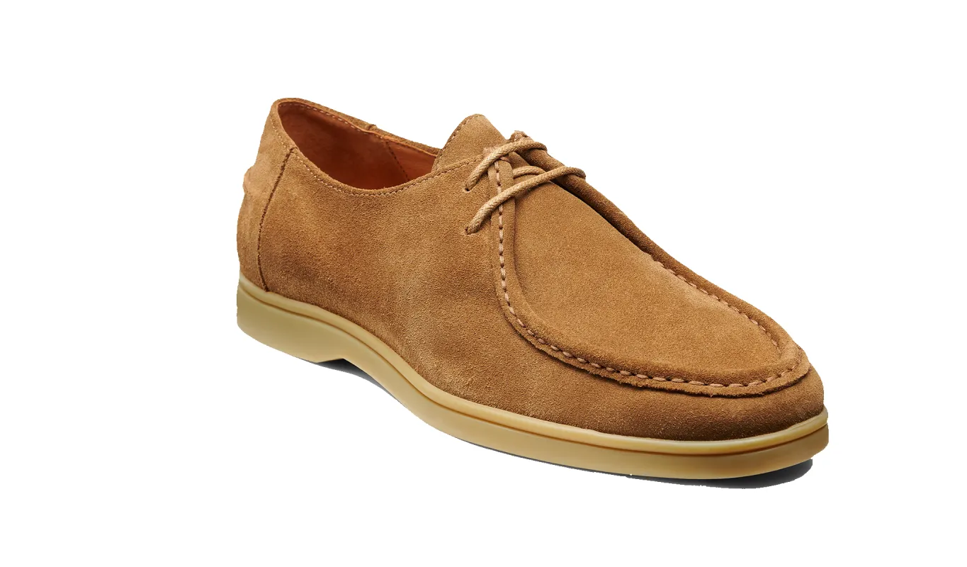 Vigo - Tan Suede Caramel Sole sold by Barker Shoes