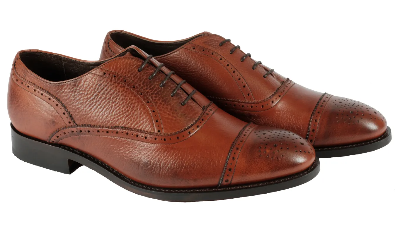 Newcastle - Tan Cervo sold by Barker Shoes