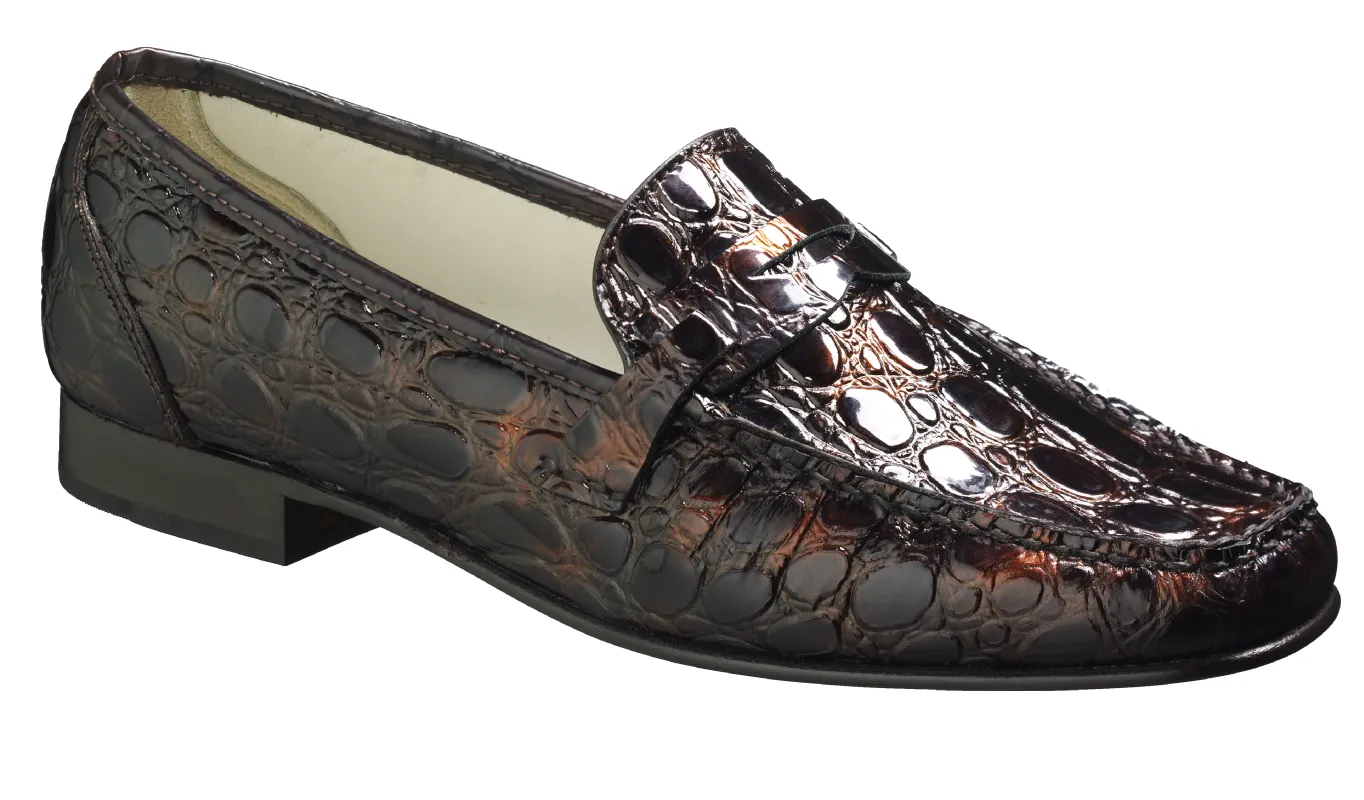 Belle (1003) - Brown Croc sold by Barker Shoes