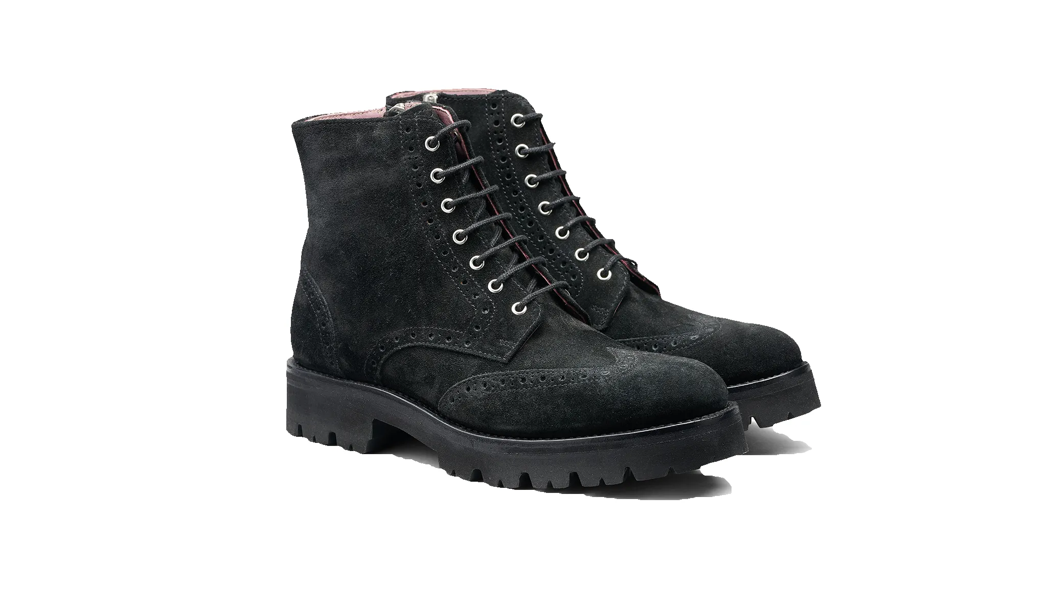 Kelsey - Black Suede sold by Barker Shoes product image thumbnail 2