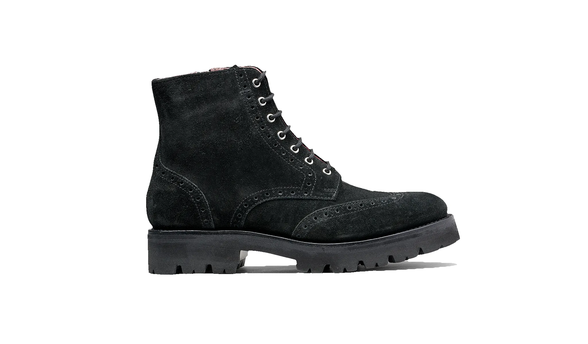 Kelsey - Black Suede sold by Barker Shoes product image thumbnail 3