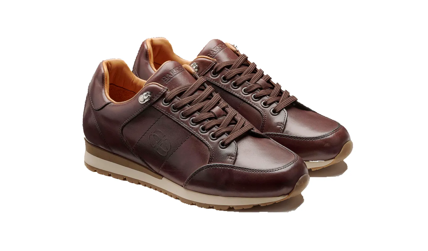 Seb - Walnut Calf made by Barker Shoes