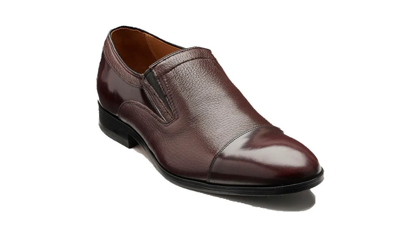 Dover - Burgundy Hishine Cervo sold by Barker Shoes