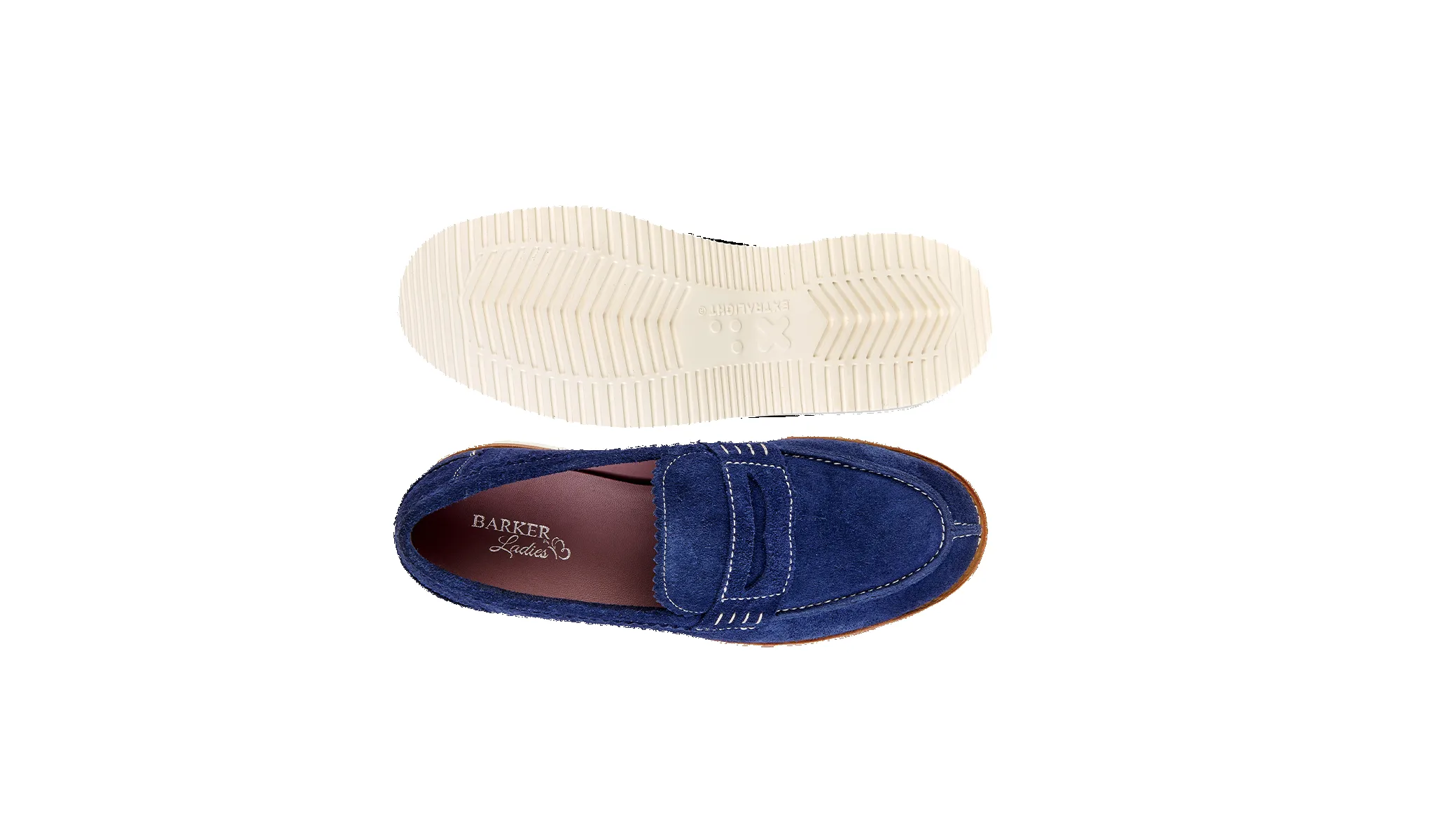 Maddie - Navy Suede sold by Barker Shoes product image thumbnail 4