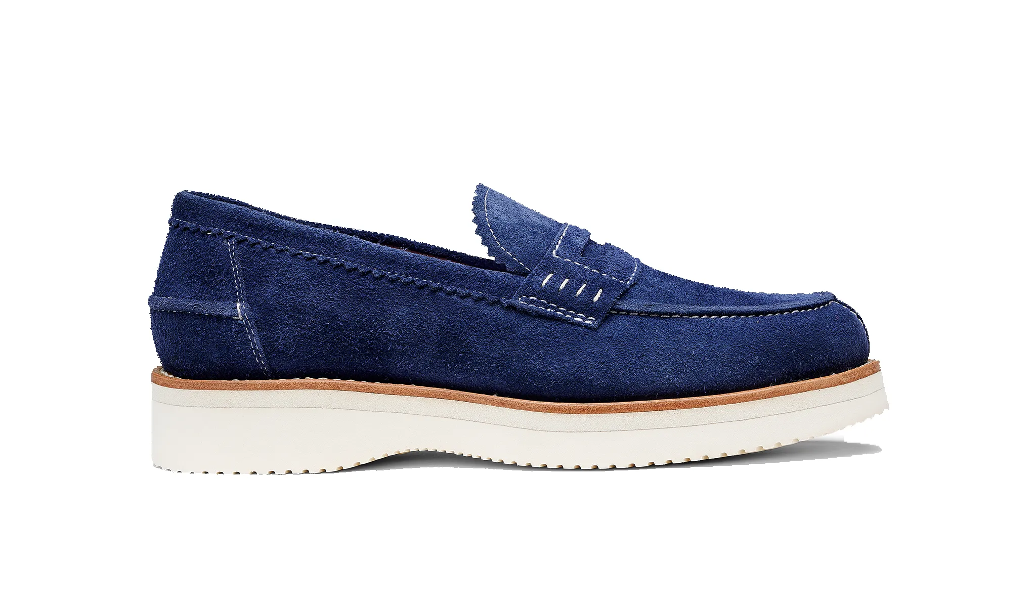 Maddie - Navy Suede sold by Barker Shoes product image thumbnail 3