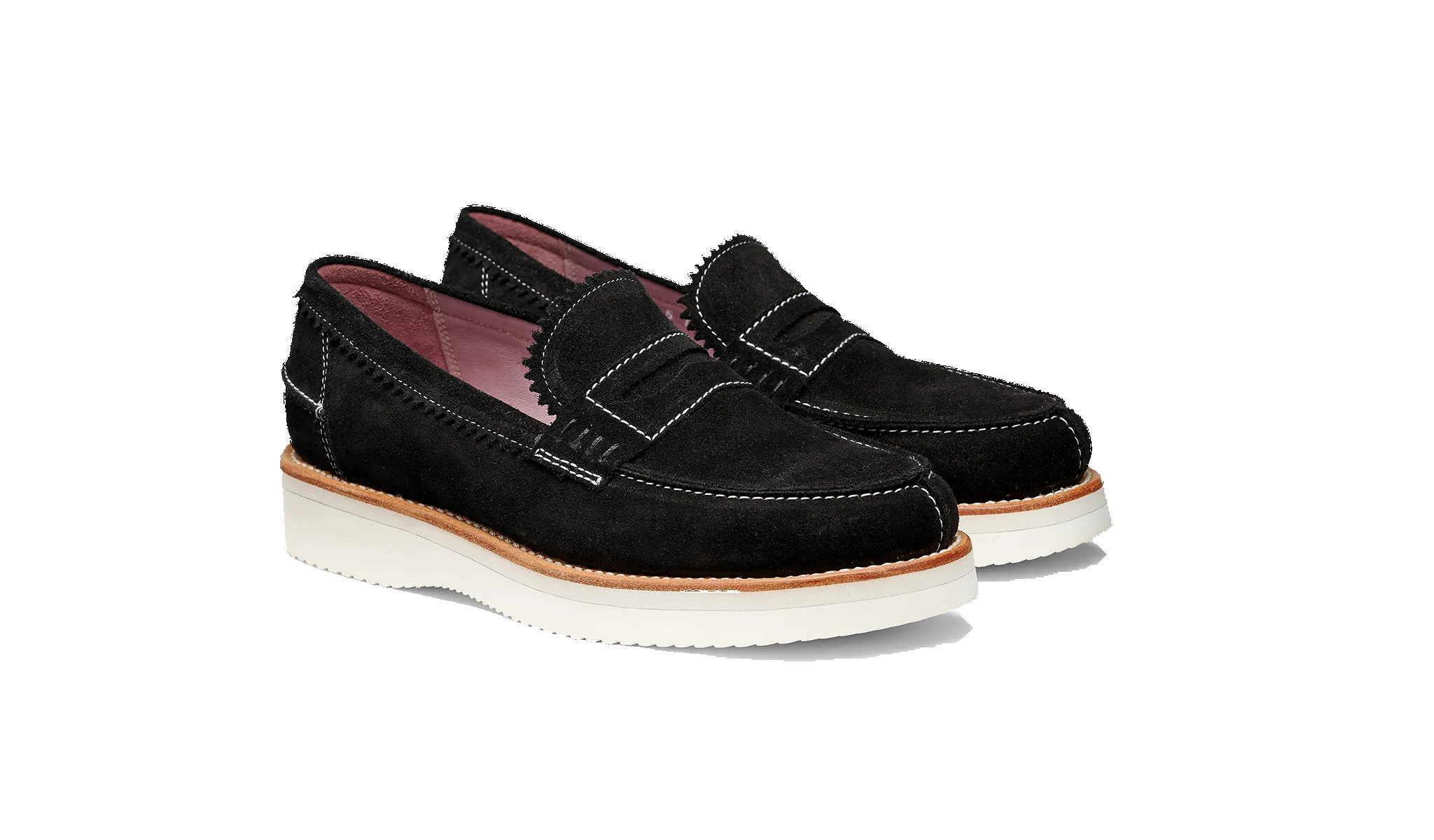 Maddie - Black Suede sold by Barker Shoes product image thumbnail 2