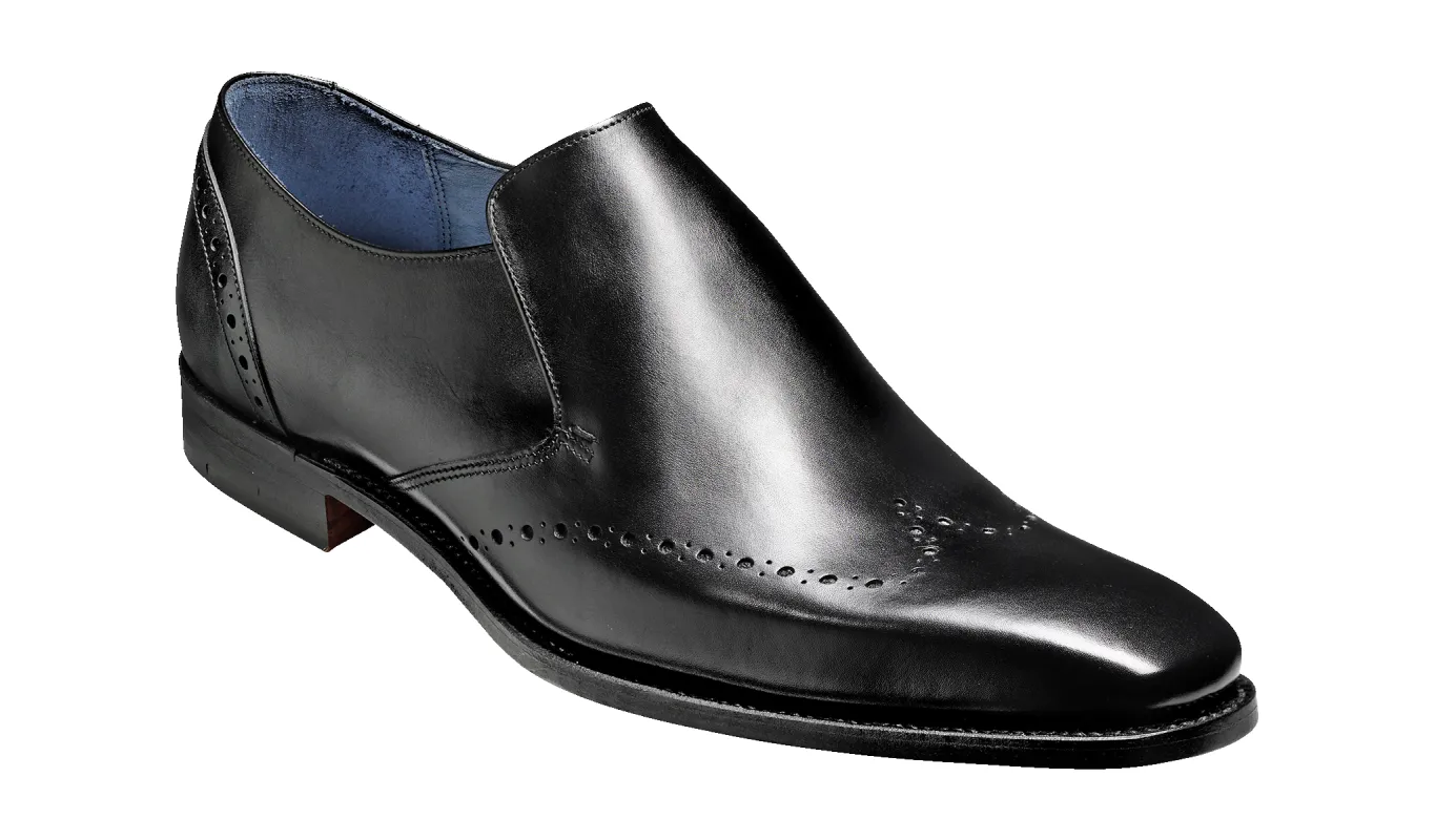 Bourne - Black Calf made by Barker Shoes