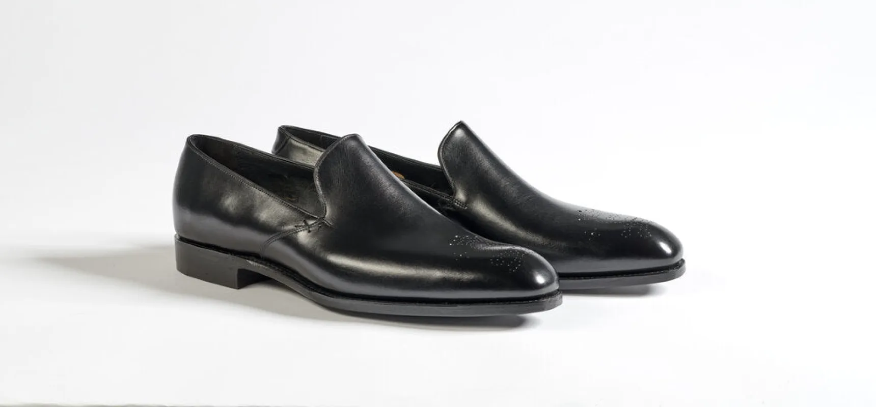 Dingley - Black Calf made by Barker Shoes