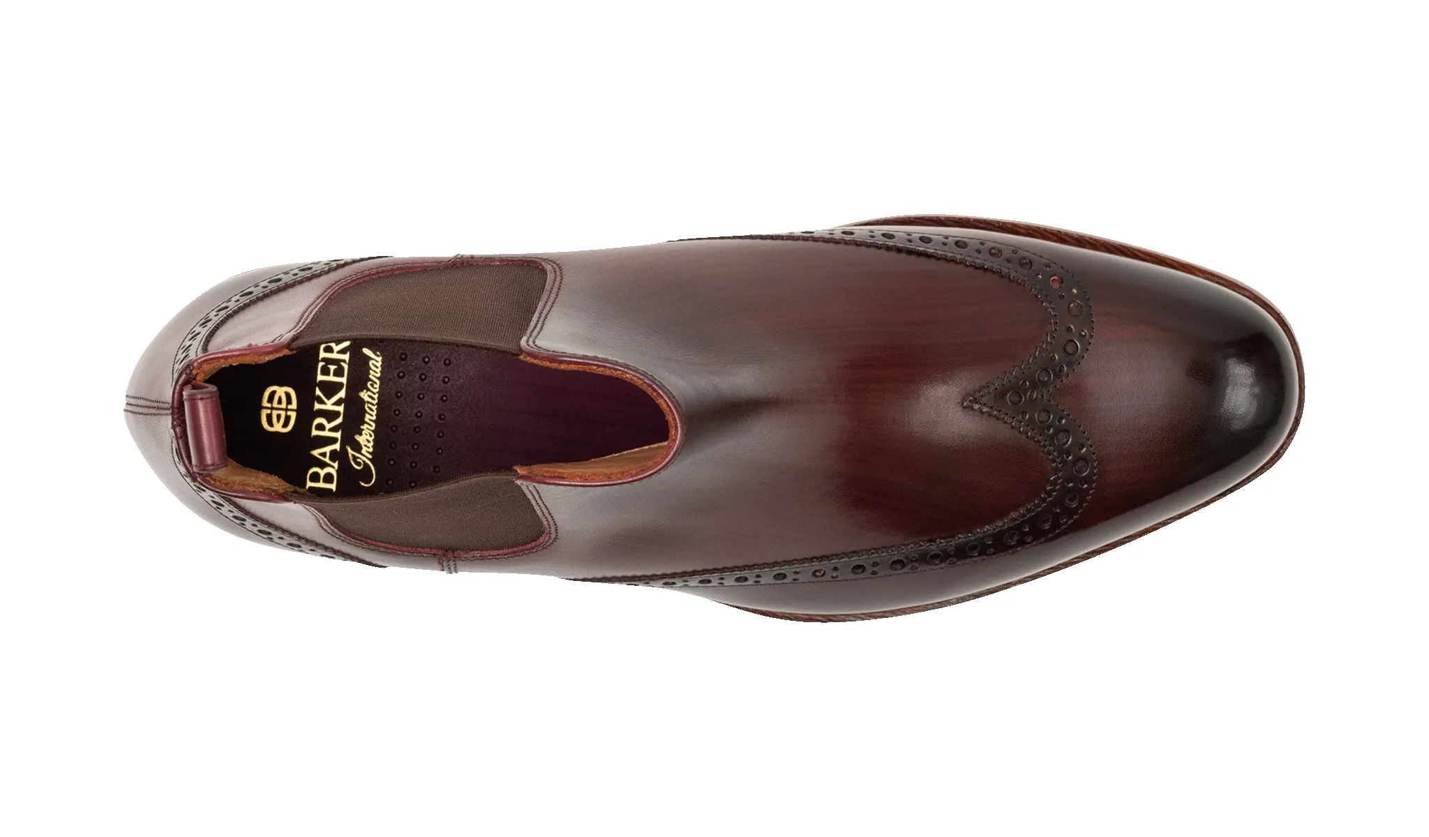 Mersey - Burgundy Hand Patina sold by Barker Shoes product image thumbnail 5