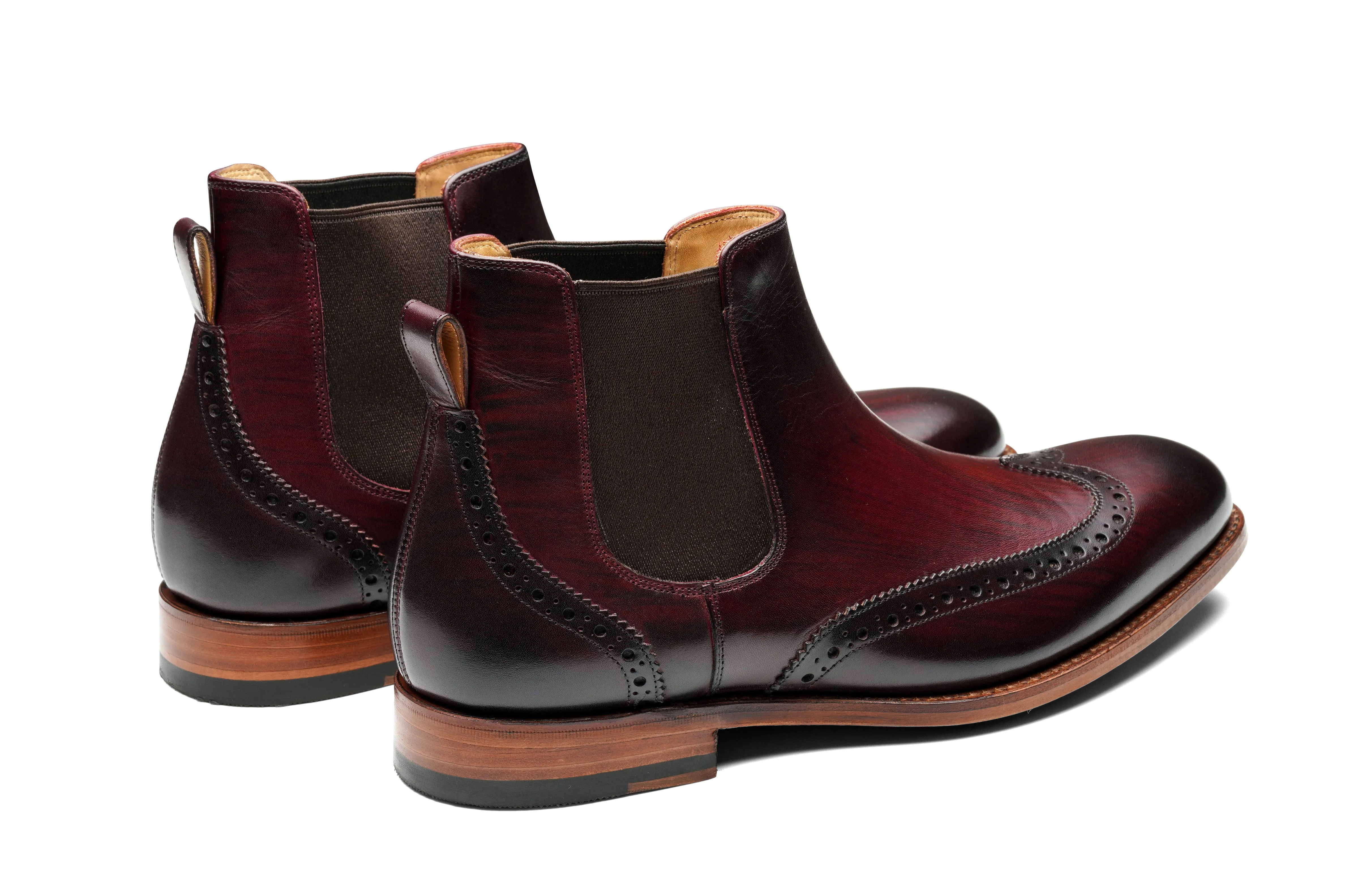 Mersey - Burgundy Hand Patina sold by Barker Shoes product image thumbnail 4