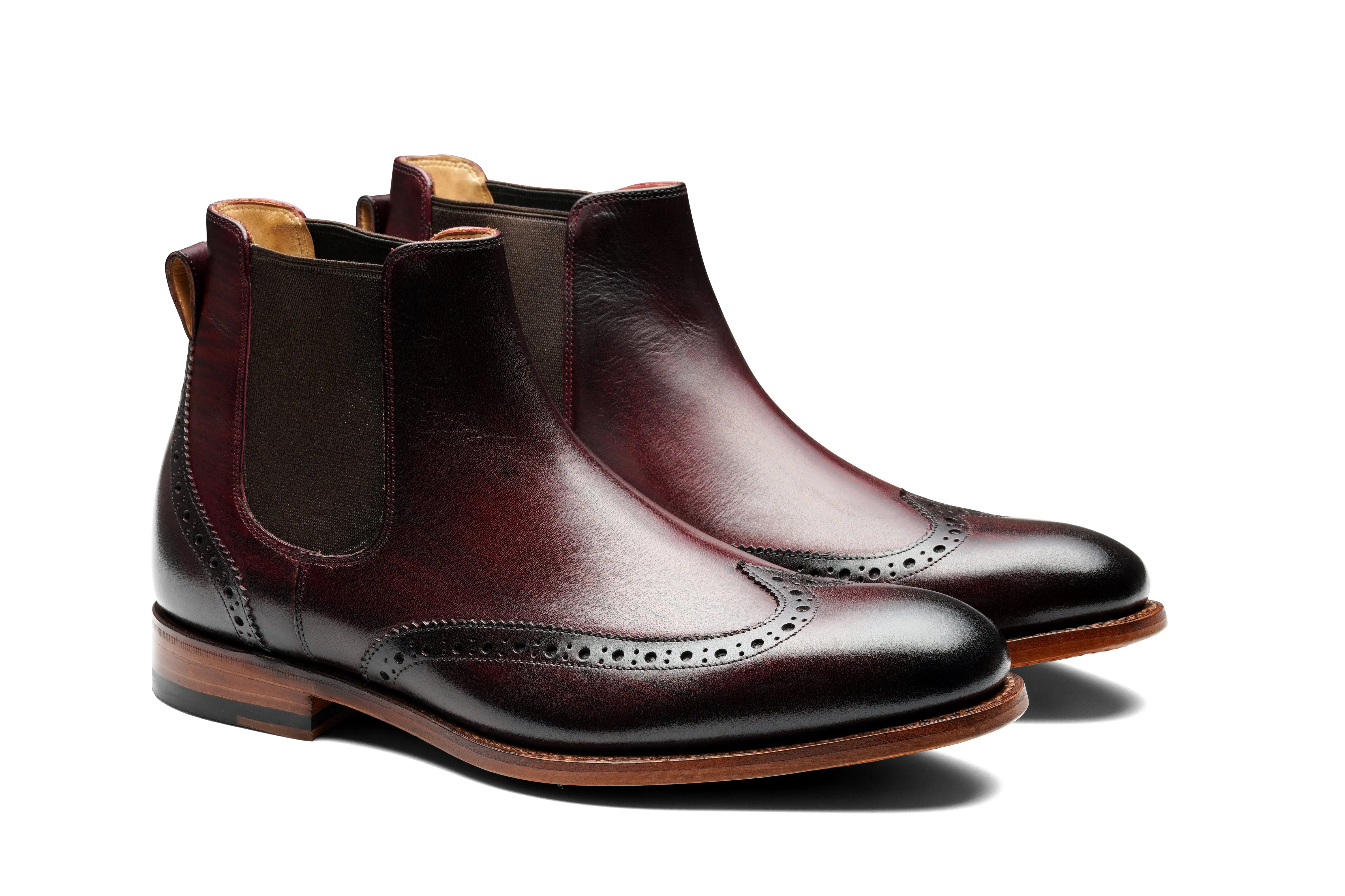 Mersey - Burgundy Hand Patina sold by Barker Shoes product image thumbnail 3