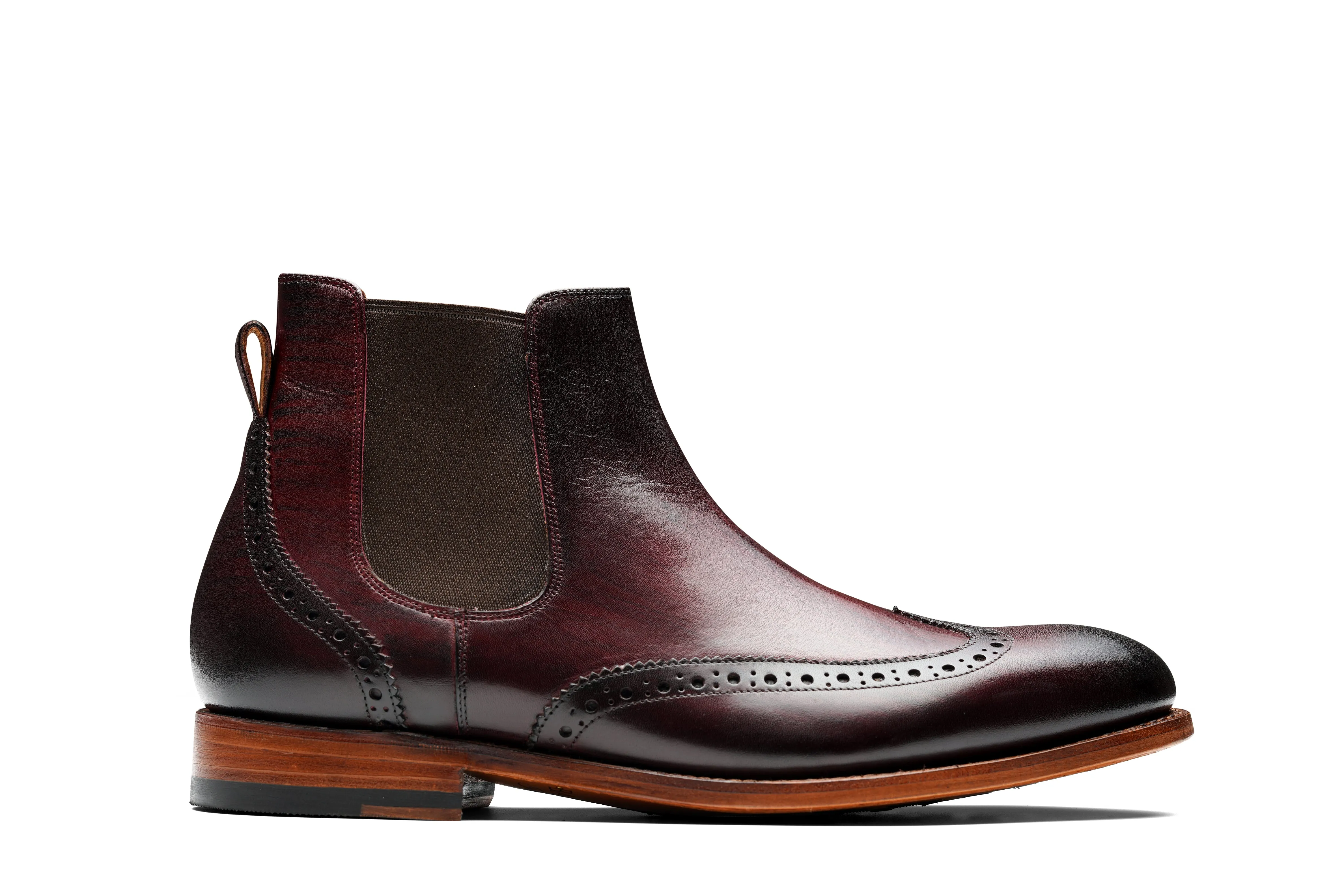 Mersey - Burgundy Hand Patina sold by Barker Shoes product image thumbnail 2