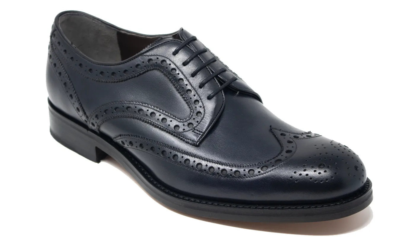 Blair - Navy Calf sold by Barker Shoes