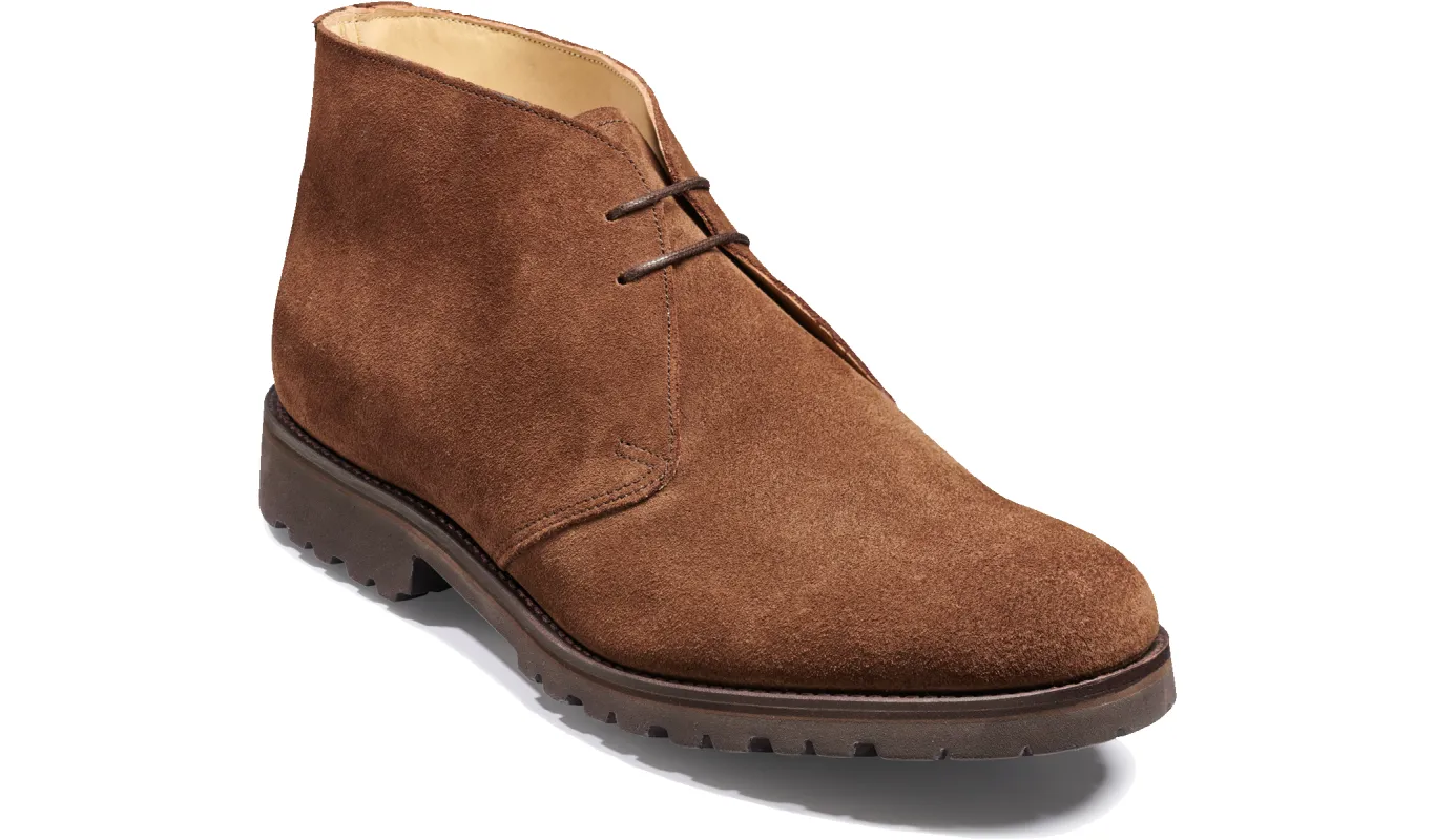 Conner - Castagnia Suede sold by Barker Shoes