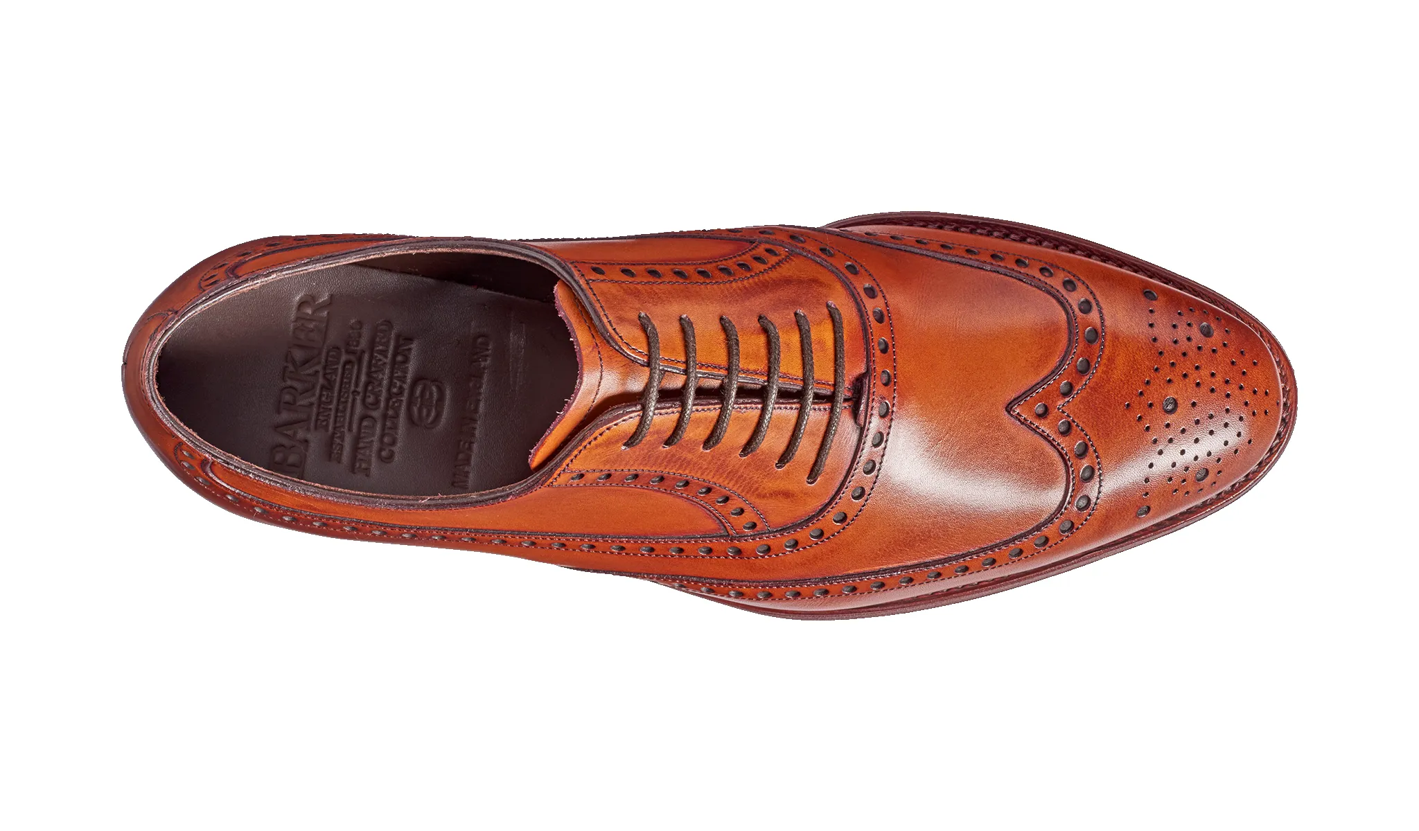 Flore - Antique Rosewood Calf sold by Barker Shoes product image thumbnail 3