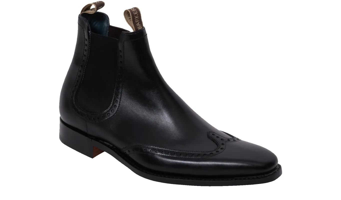 Moreton - Black Calf made by Barker Shoes